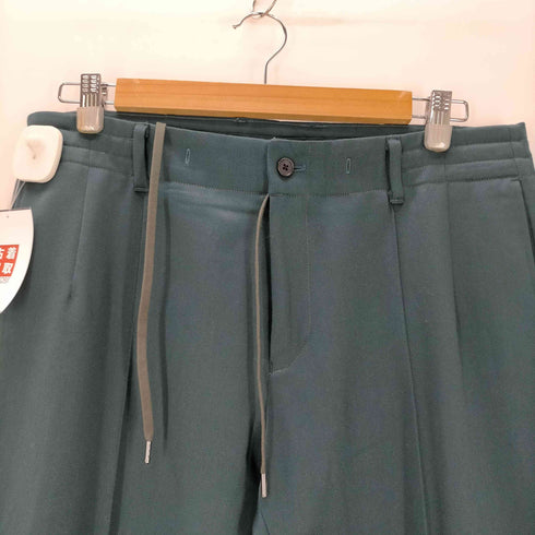 デザインワークス DESIGNWORKS ウールサテン ピンタック パンツ メンズ JPN:48