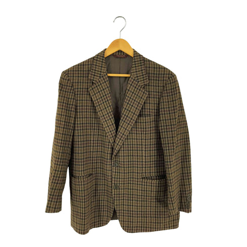 チャップスラルフローレン CHAPS RALPH LAUREN 90S ラムウール チェック柄 2B ジャケット メンズ 96 86 170