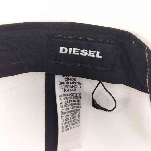 ディーゼル DIESEL ロゴ刺繍 6パネルキャップ メンズ 2