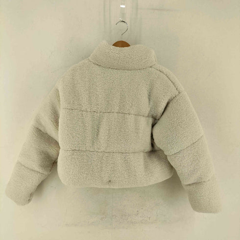 ザラ ZARA フェイクボア パフアノラック FAUX SHEARLING QUILTED ANORAK レディース XL
