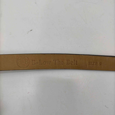 B-Low The Belt レオパード ハラコ レザー ベルト レディース S