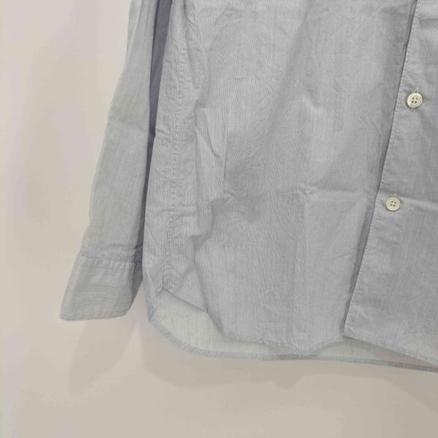 マーガレットハウエル MARGARET HOWELL STRIPE COTTON TWILL コットンツイル L/S シャツ メンズ JPN:S