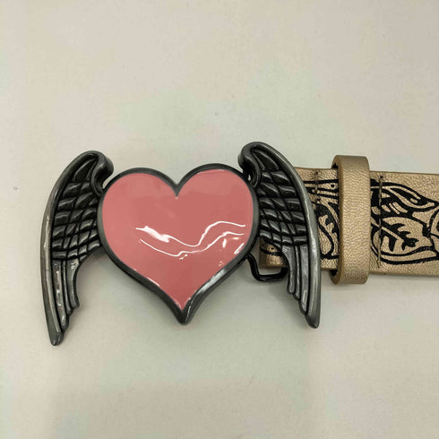 Y2K エンジェル ハート グランジ パンク ベルト レディース