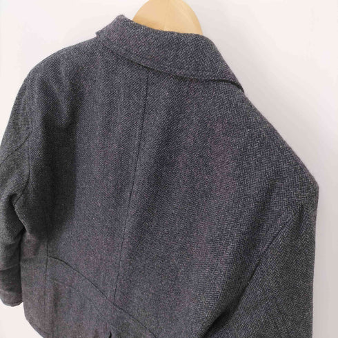 エディーバウアー Eddie Bauer ウール ヘリンボーン 3B ジャケット 裏地キルト Thermore Classic社製 中綿 メンズ