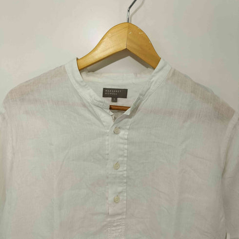 マーガレットハウエル MARGARET HOWELL SHIRTING LINEN リネン プルオーバーシャツ メンズ JPN:S