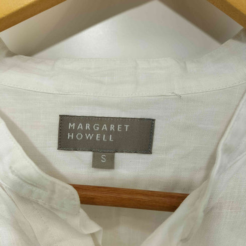 マーガレットハウエル MARGARET HOWELL SHIRTING LINEN リネン プルオーバーシャツ メンズ JPN:S