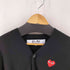 プレイコムデギャルソン PLAY COMME des GARCONS AD2024 V-Neck Cardigan With Red Emblem ハートワッペン ニット カーディガン メンズ JPN:XL