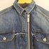 サカイ Sacai 20AW ジップアップ ボアミックス デニム ドレスワンピース レディース JPN:1