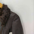 Moda Barberini SHEARLING シアリング 裏ボア ムートン ライダース ジャケット レディース 42