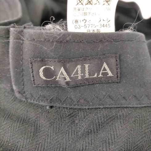 カシラ CA4LA ワイヤー ヘリンボーン コットン ハット レディース