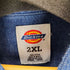 ディッキーズ Dickies 刺繍デザイン デニムワークシャツ メンズ 2XL