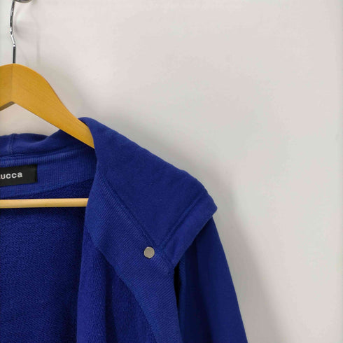 ズッカ ZUCCa 変形 ロング パーカー フーディー レディース JPN:M