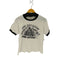アンビル Anvil プリントクルーネックリンガーTシャツ メンズ JPN:S