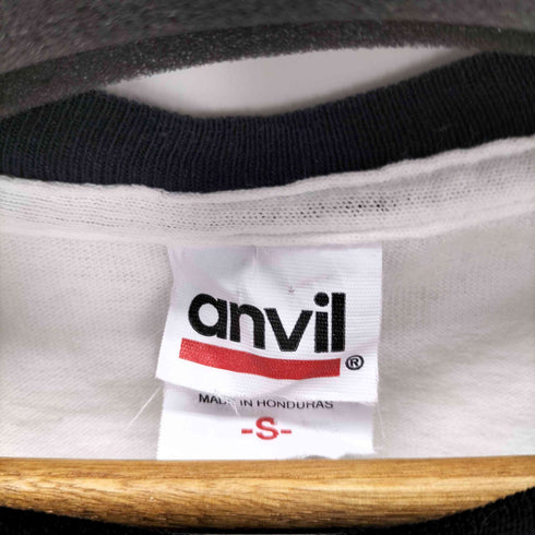 アンビル Anvil プリントクルーネックリンガーTシャツ メンズ JPN:S