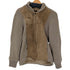 タウンクラフト TOWNCRAFT 50-60S DU PONT QUILON 棒TALONジップ スウェード ニット コンビ ショールカラー ジップアップ ジャケット メンズ import:M