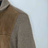 タウンクラフト TOWNCRAFT 50-60S DU PONT QUILON 棒TALONジップ スウェード ニット コンビ ショールカラー ジップアップ ジャケット メンズ import:M