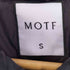 モティフ MOTF キルティング ロング コート レディース import:S