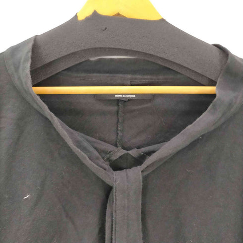 ジュンヤワタナベコムデギャルソン JUNYA WATANABE COMME des GARCONS AD2006 製品洗い加工 ボウタイ 2枚布 平面パターン コットン カットソー レディース JPN:S