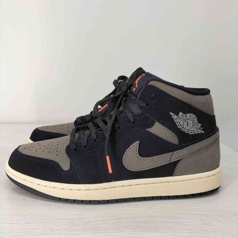 ジョーダンブランド JORDAN BRAND MID SE BLACK/OLIVE GREY-LT WILD MANGO メンズ JPN:27
