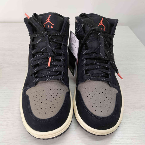 ジョーダンブランド JORDAN BRAND MID SE BLACK/OLIVE GREY-LT WILD MANGO メンズ JPN:27