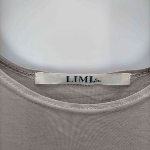 リミフゥ LIMI feu ドット 異素材切替 リヨセル コットン 変形 ブラウス レディース JPN:S