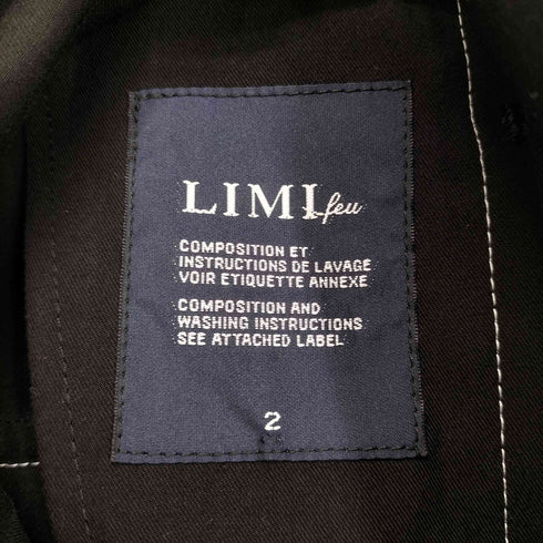 リミフゥ LIMI feu 23AW 比翼デザインジャケット レディース 2