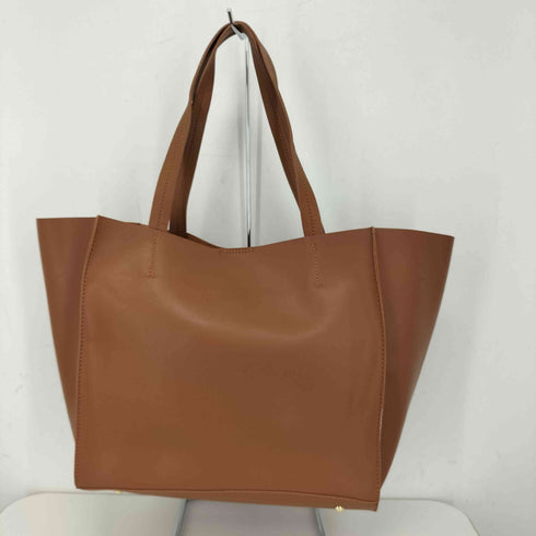 la bagagerie フェイクレザー トートバッグ レディース