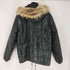 numerozero pig leather coyote fur ピッグレザー コヨーテファー パイソン柄 ジップアップジャケット メンズ JPN:M