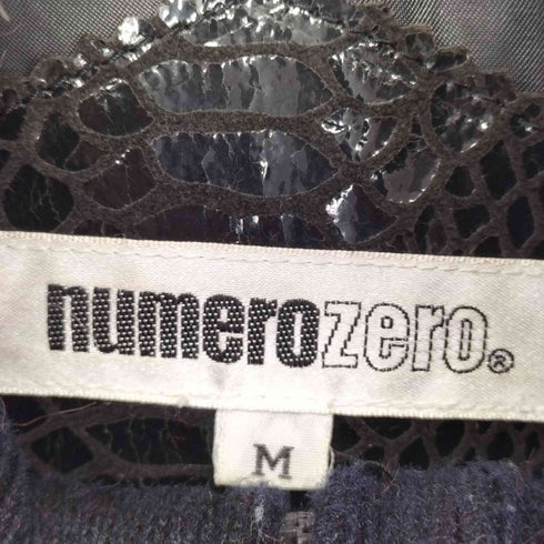 numerozero pig leather coyote fur ピッグレザー コヨーテファー パイソン柄 ジップアップジャケット メンズ JPN:M