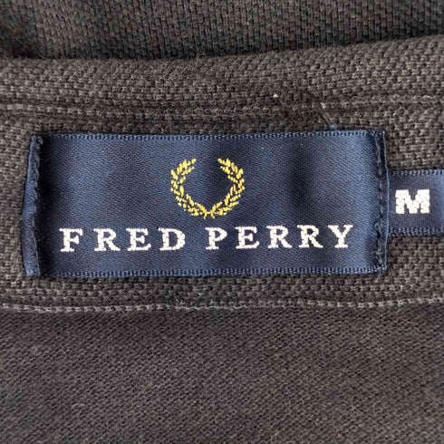 フレッドペリー FRED PERRY エポレット 刺繍ロゴ 鹿の子生地 ポロシャツ レディース import:M