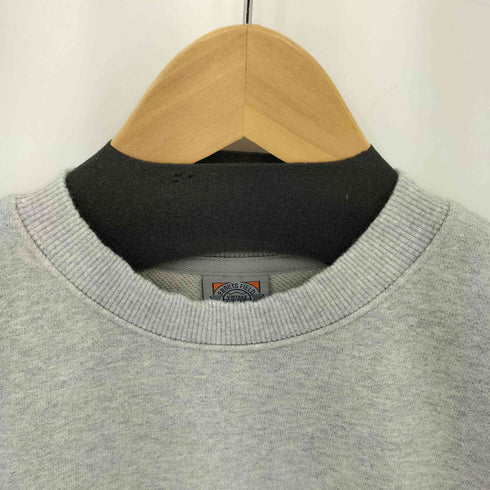 エベッツフィールドフランネルズ Ebbets Field Flannels フロントイラストプリント クルーネック ロングスリーブ スウェット メンズ S