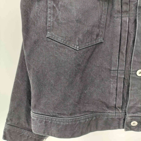 ウェイステッドユース WASTED YOUTH 24aw BLACK DENIM JACKET メンズ JPN:XXL