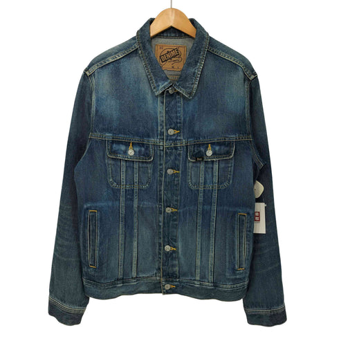 ドゥニーム Denime 101J型 ウォッシュ加工 デニム ジャケット メンズ JPN:XL