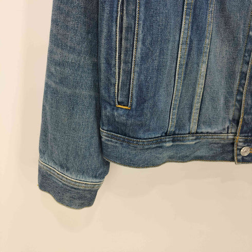 ドゥニーム Denime 101J型 ウォッシュ加工 デニム ジャケット メンズ JPN:XL
