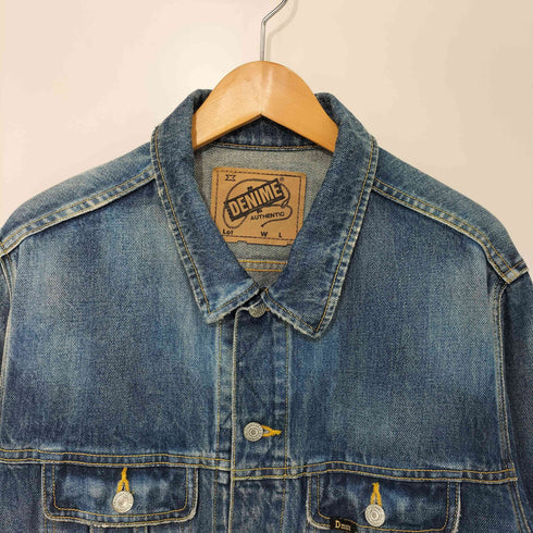 ドゥニーム Denime 101J型 ウォッシュ加工 デニム ジャケット メンズ JPN:XL