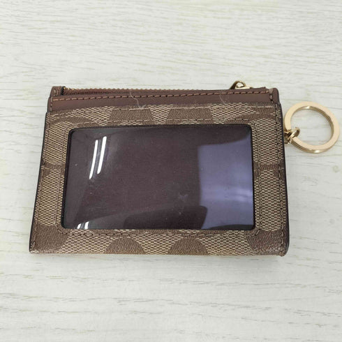 コーチ COACH キーリング付き シグネチャー カードケース レディース
