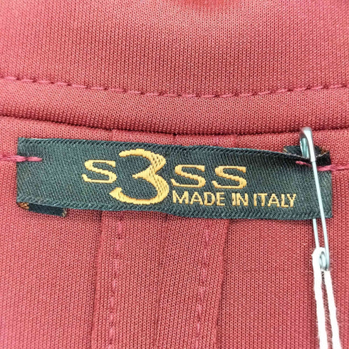 s3ss イタリア製 ジャージー素材 トレンチコート レディース import:M