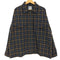 ウェイステッドユース WASTED YOUTH 24aw ZIP UP SHIRT Navy メンズ JPN:XL