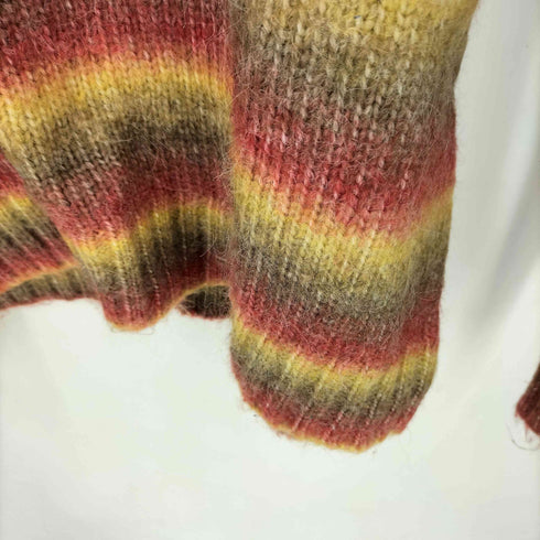 COTTON ON GARMENTS クルーネック ロングスリーブ グラデーション ニット casual メンズ M
