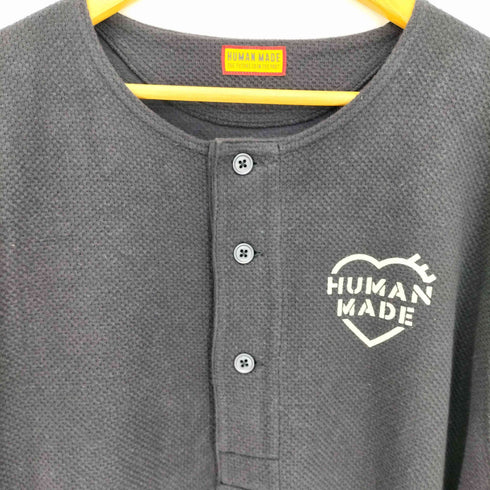 ヒューマンメイド HUMAN MADE 25aw HENLEY NECK L S T-SHIRT メンズ JPN:XXL