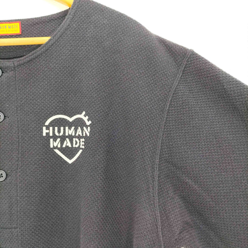 ヒューマンメイド HUMAN MADE 25aw HENLEY NECK L S T-SHIRT メンズ JPN:XXL