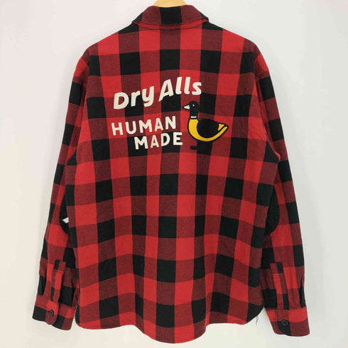 ヒューマンメイド HUMAN MADE 26ss CHECK HALF-ZIP SHIRT メンズ JPN:XXL