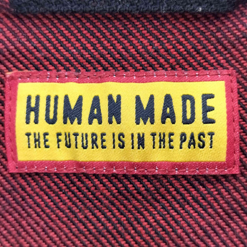 ヒューマンメイド HUMAN MADE 26ss CHECK HALF-ZIP SHIRT メンズ JPN:XXL