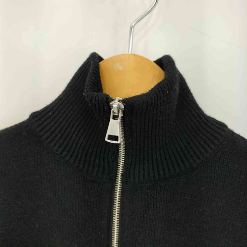 ザラ ZARA ボーダー ハーフジップ プルオーバー ニット セーター メンズ M