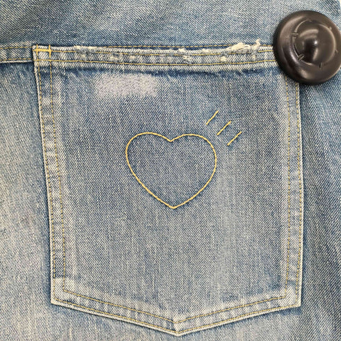 ヒューマンメイド HUMAN MADE 24aw SLIM DENIM PANTS FUTURE メンズ 36