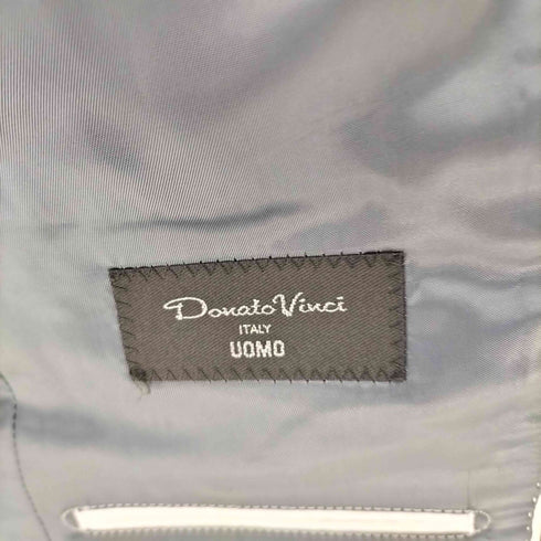 Donato Vinci 日本製 ウール チェック 3ピース スーツ セットアップ メンズ