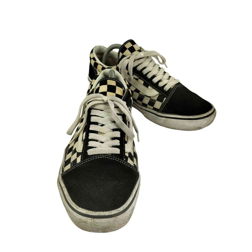 バンズ VANS チェッカー OLD SKOOL DX メンズ JPN:28