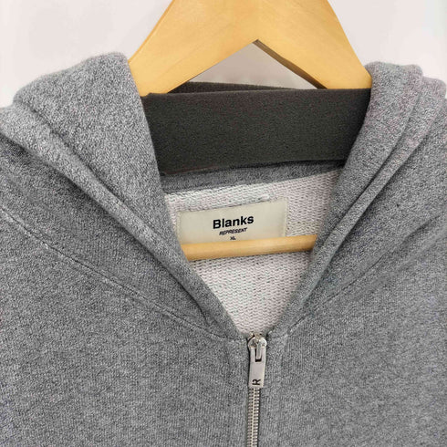 リプレゼント REPRESENT blanks コットン ダブルジップ パーカー メンズ import:XL