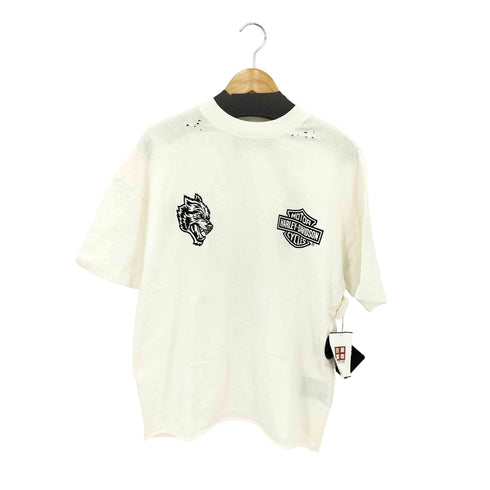 ハーレーダビッドソン HARLEY-DAVIDSON DARC SPORT Wolves Premium Oversized Tee WOLVESロゴプリント クルーネックTシャツ メンズ import:S