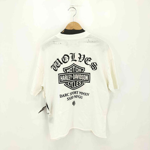 ハーレーダビッドソン HARLEY-DAVIDSON DARC SPORT Wolves Premium Oversized Tee WOLVESロゴプリント クルーネックTシャツ メンズ import:S